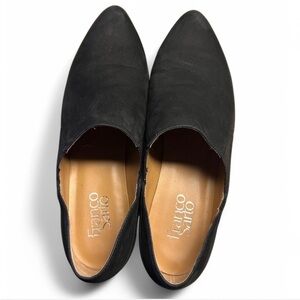 Franco Sarto Black Ankle Booties